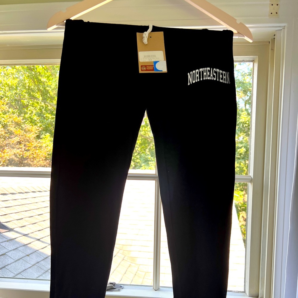 NWT Northeastern University Joggers size S